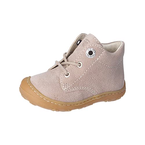 PEPINO Ricosta Mädchen und Jungen Lauflernschuh Cary,Kinderboots,WMS:Mittel/Weit,Booties,Leder,Kids,junior,Kleinkinder,kies (650),26 EU von PEPINO