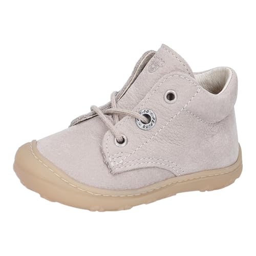 RICOSTA Mädchen und Jungen Lauflern Schuhe Cory, Kinder Lauflernschuhe, Weite: Schmal, terracare, schnürstiefelchen, schnürschuhe, kies (650), 25 EU von RICOSTA