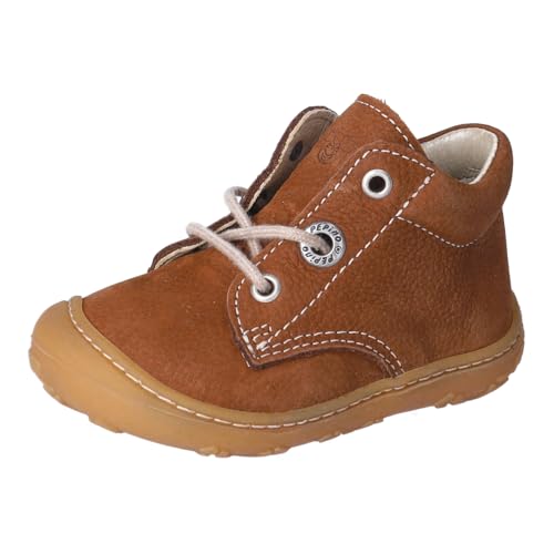 RICOSTA Unisex Stiefel Cory, Baby und Kleinkinder Lauflernschuhe, Weite: Weit, lose Einlage, terracare, Booties, schnürstiefel, Curry (260), 20 EU von RICOSTA