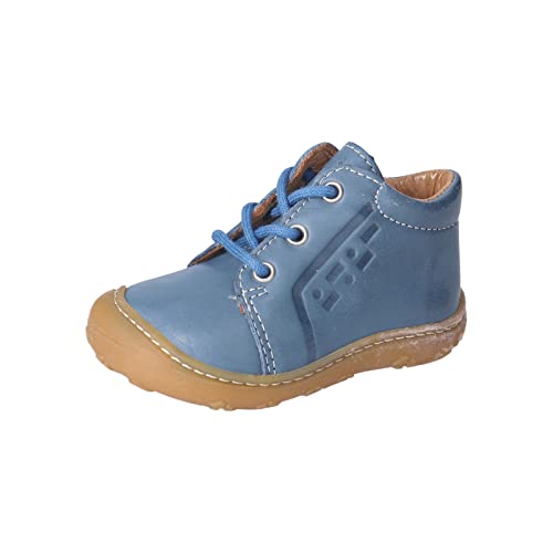 PEPINO Ricosta Mädchen und Jungen Stiefel Ronny,Kinder Boots,WMS:Mittel,lose Einlage,Kinderschuhe,schnürstiefel,Booties,Jeans (140),22 EU von PEPINO