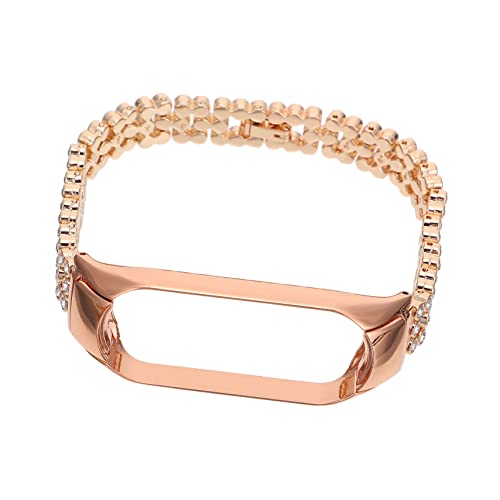 PEPLAYTAL 1 Stück Elegantes Armband aus für Stilvolles Verstellbares Uhrenarmband mit Funkelnden Strasssteinen für Täglichen Gebrauch und Besondere Anlässe von PEPLAYTAL