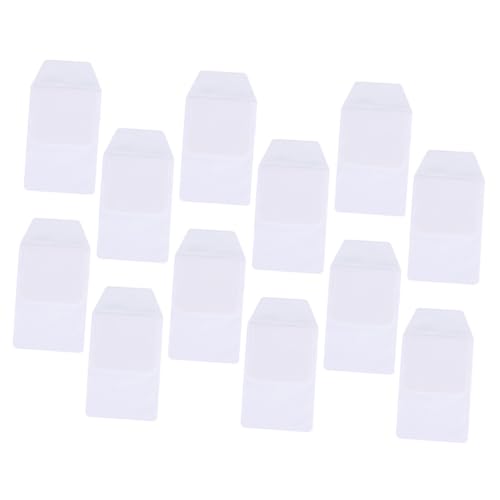PEPLAYTAL 12 Stück Teiliges PVC Stifttaschen für Ärzte und Krankenschwestern Kleine Pen Protector Bags Leicht Tragbar Glatte Oberfläche Praktisches Stiftetui für und Büro Weiß von PEPLAYTAL