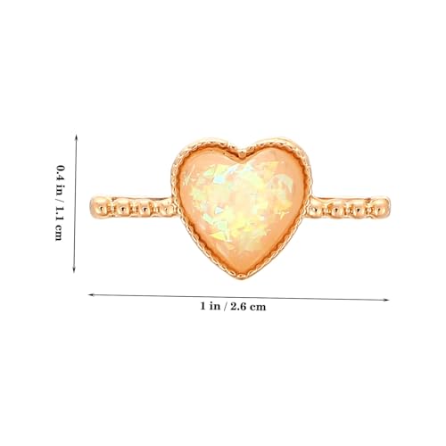 PEPLAYTAL 4 Stück Teiliges Goldfarbener Silikon Uhrenarmband Dekorationsringe Charmante Armband Ornamente Robust und Installieren Passend für Uhrenarmbänder Modischer Schmuck für Damen von PEPLAYTAL