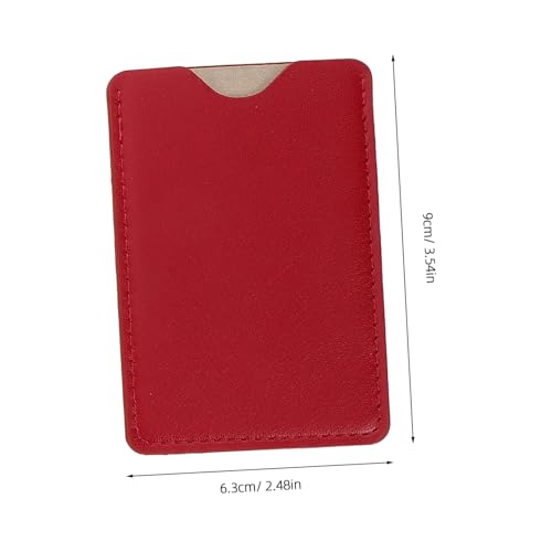 PEPLAYTAL 7 Stück Teiliges PU Leder Kartenetui Schlanker RFID Schutz für Bankkarten Diebstahl Kartenhüllen Leichter Kartenhalter für Geldbörse für Reisen und Alltagsschutz von PEPLAYTAL