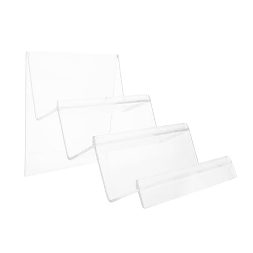 PEPLAYTAL Acryl Desktop Organizer Lagig Transparent Aufbewahrungsregal Wallet Halter Schmuck Kosmetik Display Ständer für Zuhause Büro Laden von PEPLAYTAL