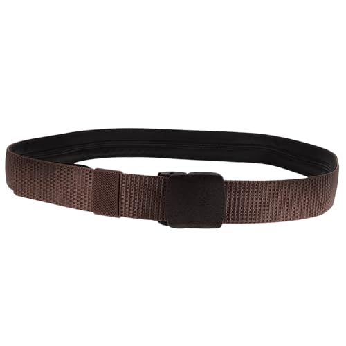 PEPLAYTAL Diebstahl Reisegürtel mit Verstecktem Geldfach Komfortabler Strapazierfähiger Bauchgürtel für Männer Multifunktional für Sport und Outdoor Sicherer Geldgürtel mit Unauffälligem von PEPLAYTAL