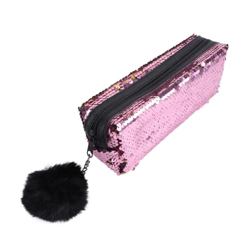 PEPLAYTAL Glitzerndes Federmäppchen mit Pailletten in Meerjungfrauen Design Multifunktional Reißverschluss für Teenager und Erwachsene zur Sicheren Aufbewahrung von Schreibwaren und von PEPLAYTAL