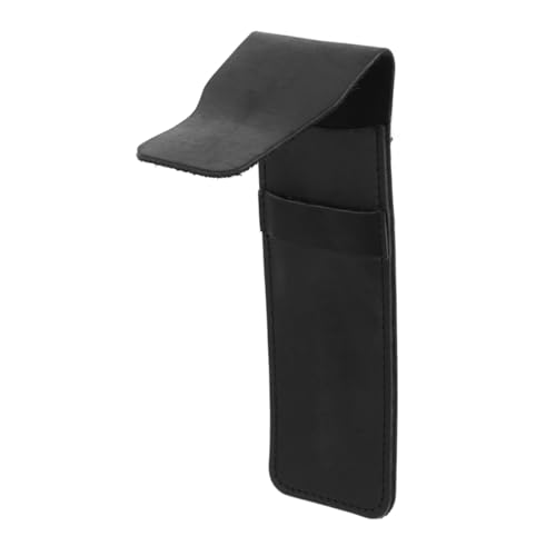 PEPLAYTAL Leder Pen Sleeve Klein Eleganter Stifteschutzbeutel für Füllfederhalter und Kugelschreiber Robustes Stilvolles Schreibgeräteetui für Büro und Schule von PEPLAYTAL