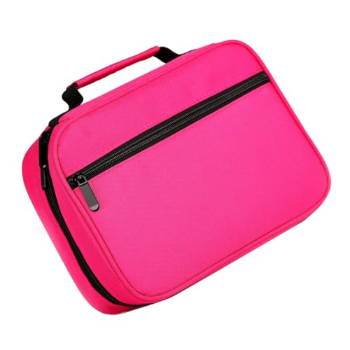 PEPLAYTAL Multilayer Mark Pen Tasche mit Tragegriff Großer Marker Organizer für Farben Bunte Stifte Aufbewahrungstasche Tragbar für Schule Büro und Outdoor Skizzen von PEPLAYTAL