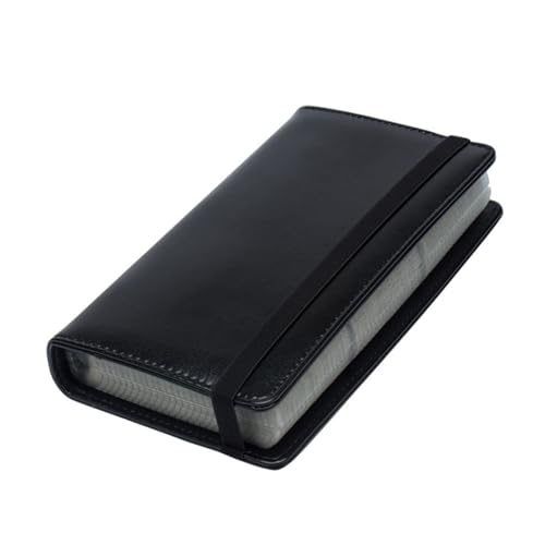 PEPLAYTAL PU Leder Business Cards Case Großes Fassungsvermögen Kartenfach Kartenhalter Tragbar für Männer und Frauen Elegantes Design Visitenkartenetui Organizer von PEPLAYTAL