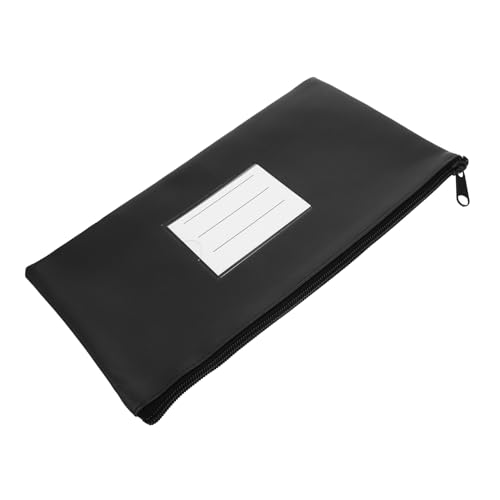 PEPLAYTAL Pu Leder Geldbeutel mit Reißverschluss Große Kapazität Geldtasche für Scheine und Dokumente Praktischer Geldbeutel für Alltag Reisen und Shopping Langlebig und Faltbar von PEPLAYTAL