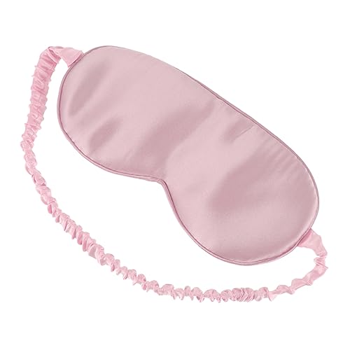 PEPLAYTAL Seiden Schlafmaske Für Frauen Und Männer Atmungsaktive Schlafaugenmaske Lichtblockierende Augenklappe Elastisches Design Für Reisen Und Hause Komfortable Schlafaugenbinde in von PEPLAYTAL
