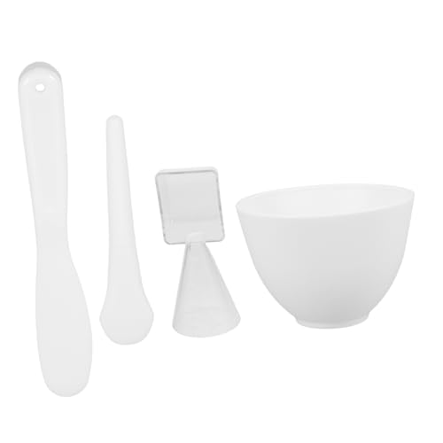 PEPLAYTAL Silikon Gesichtsmaske Rührschüssel Teilig DIY Maskenhalter mit Messlöffel und Wiederverwendbar Hautfreundlich für Beauty und Hautpflege Anwendungen von PEPLAYTAL