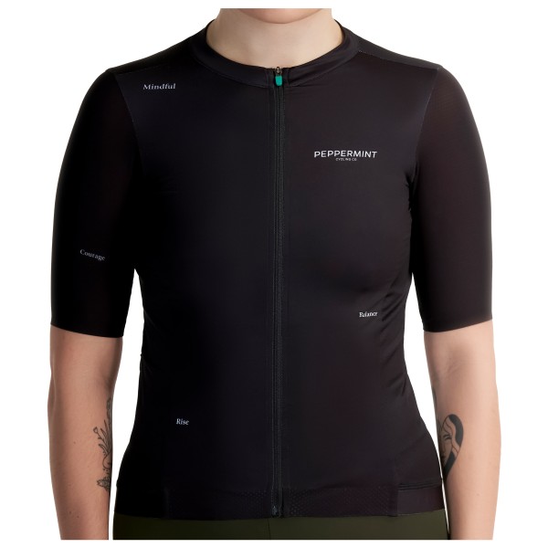 PEPPERMINT - Women's Signature Jersey - Radtrikot Gr XS schwarz von PEPPERMINT