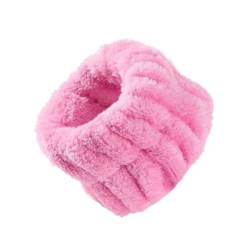 1 x Plüsch-Armband, Waschhandtuch, Make-up-Haargummis, Frottee-Armband, Waschhandtuch von PEPWE