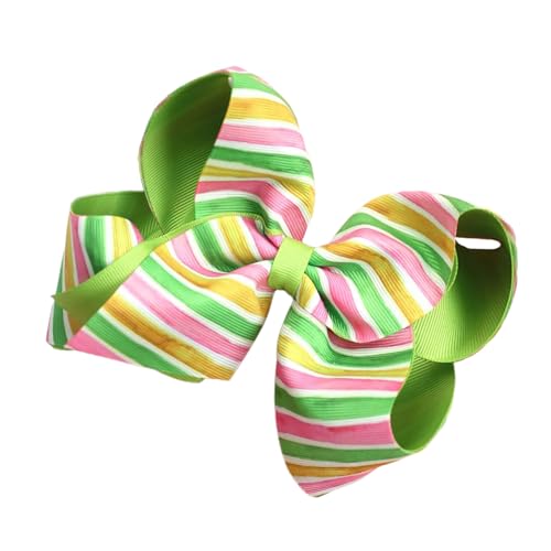 Haarspange mit Ostermotiv, bunte Schleife, große Haarspange für Kinder und Frauen, Urlaubsmotiv, Kopfbedeckung, Zubehör Haarspange mit Ostermotiv, bunte Schleife, große Haarspange für Kinder und Frauen, Urlaubsmotiv, Kopfbedeckung, Zubehör von PEPWE