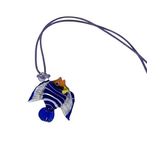 Multifunktionale Fisch-Halskette, verstellbare Kette, eleganter Anhänger, geeignet für modische Liebhaber, Geschenk, Themen-Zubehör, Einheitsgröße, Wie beschrieben, Wie beschrieben von PEPWE