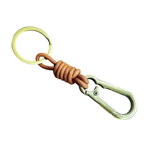 PEPWE Modischer Schlüsselhalter Autoschlüssel Anhänger Leder Schlüsselringe Stilvolles Schlüsselzubehör für Autoschlüssel und Anhänger von PEPWE