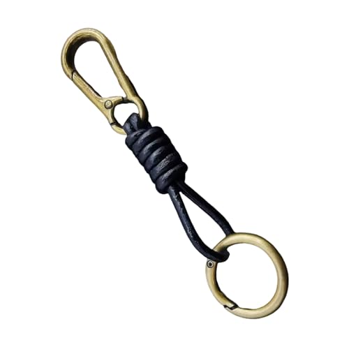 PEPWE Modischer Schlüsselhalter Autoschlüssel Anhänger Leder Schlüsselringe Stilvolles Schlüsselzubehör für Autoschlüssel und Anhänger von PEPWE