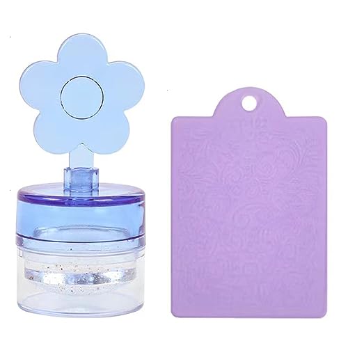 Transparenter Stempel mit Schaber, Gelee-Silikonstempel für französische Nägel, Maniküre-Kits, Kunststempelwerkzeug-Set Transparenter Stempel mit Schaber, Gelee-Silikonstempel für französische Nägel, Maniküre-Kits, Kunststempelwerkzeug-Set von PEPWE