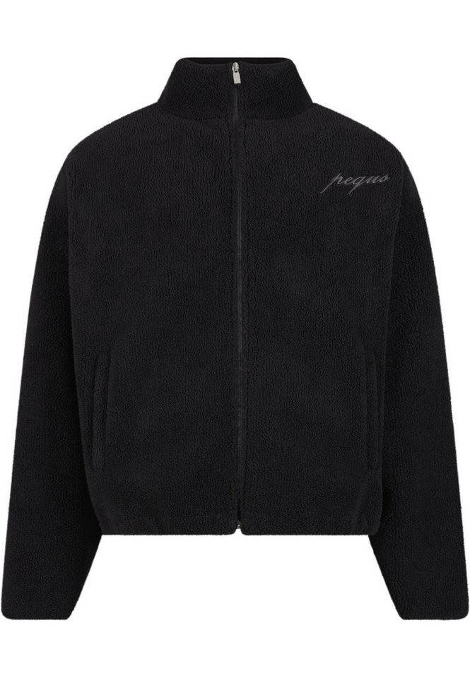 PEQUS Allwetterjacke PEQUS PEQUS Mykonos Script Teddy Fleece Jacket (1-St) von PEQUS
