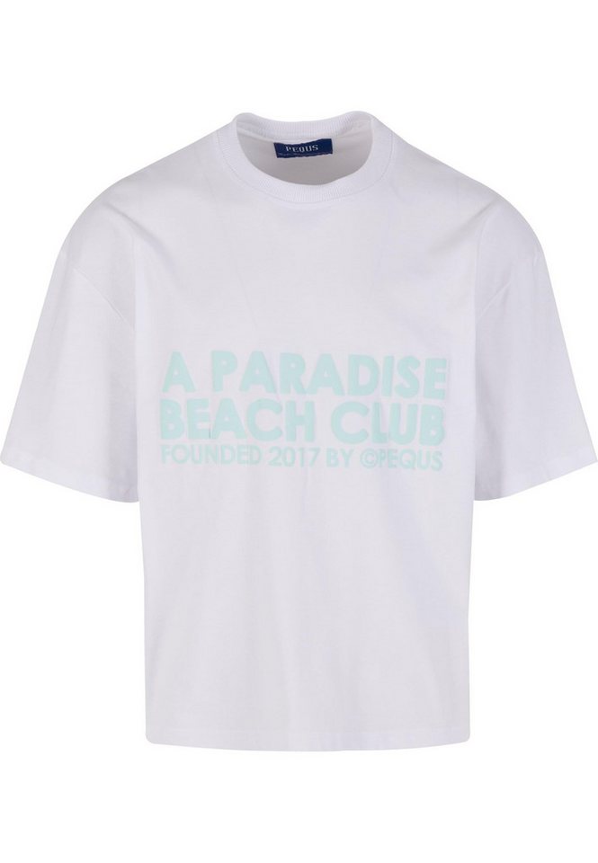 PEQUS Langarmshirt PEQUS PEQUS A Paradise Beach Club Front Logo T-Shirt (1-tlg) von PEQUS