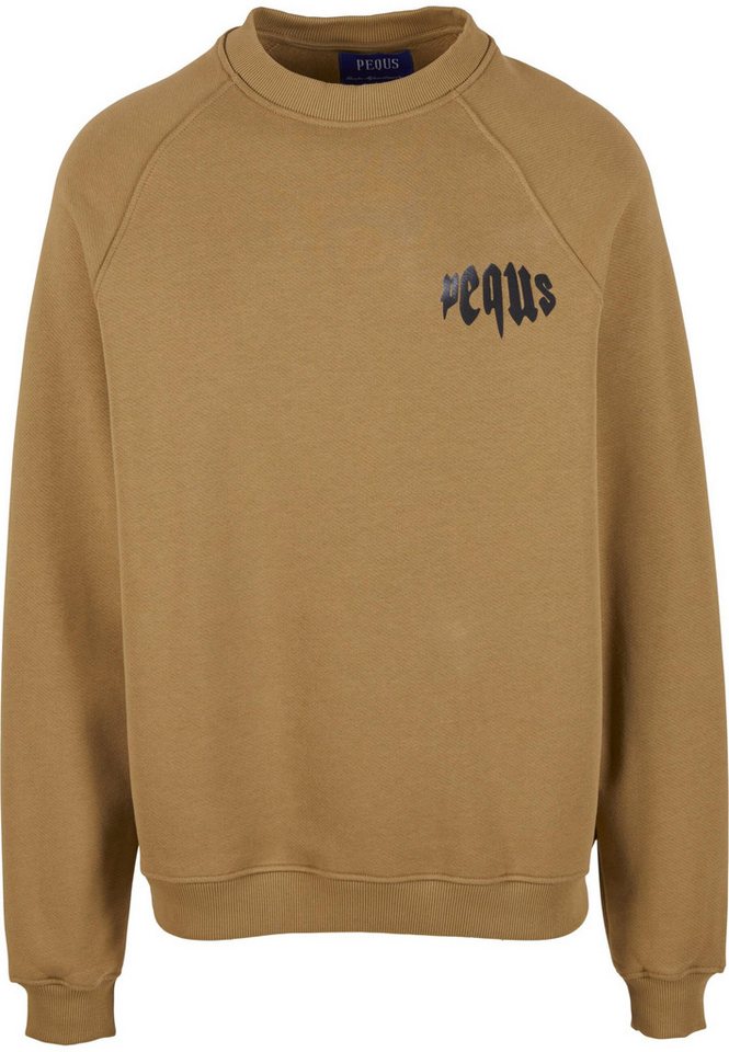 PEQUS Rundhalspullover PEQUS PEQUS Mythic Chest Logo Sweater (1-tlg) von PEQUS