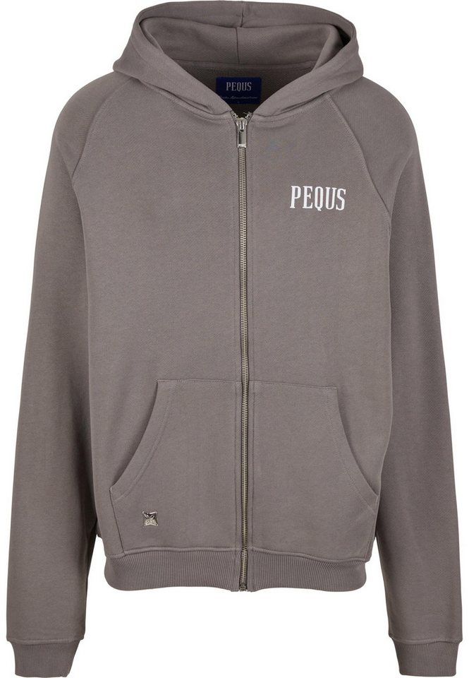 PEQUS Sweatjacke PEQUS PEQUS Back Logo Zip Hoodie von PEQUS