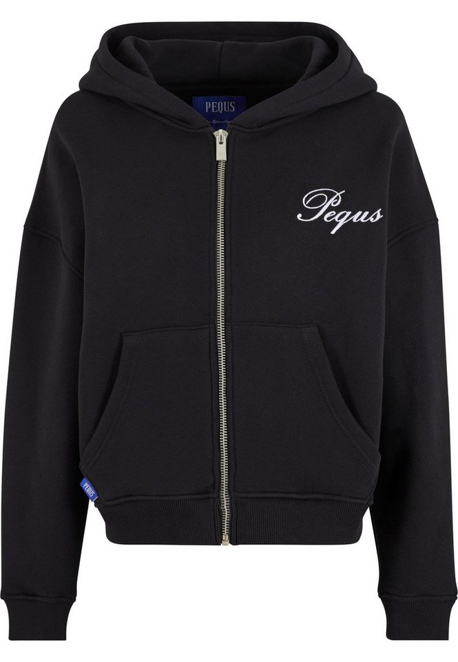 PEQUS Sweatjacke PEQUS PEQUS Cropped Handwritten Logo Zip Hoodie von PEQUS