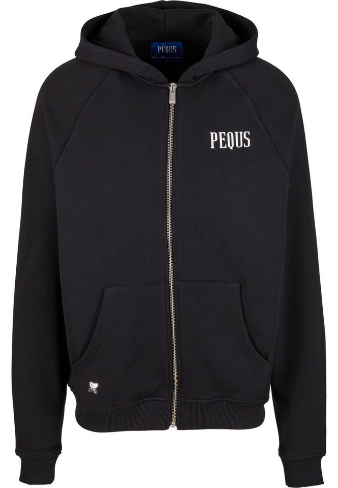 PEQUS Sweatjacke PEQUS PQS-ZH-100-001 Back Logo von PEQUS