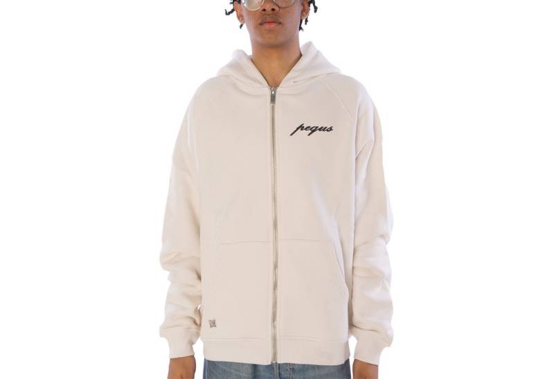 PEQUS Sweatjacke Ziphoodie Pequs Chest Logo von PEQUS