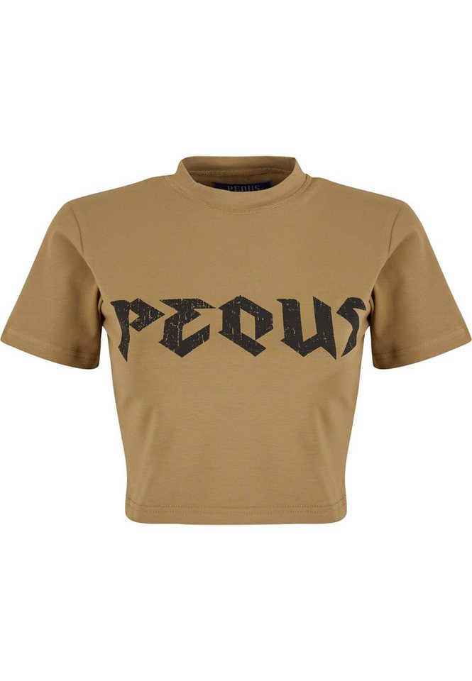 PEQUS T-Shirt PEQUS PEQUS Band Logo Crop Tops (1-tlg) von PEQUS