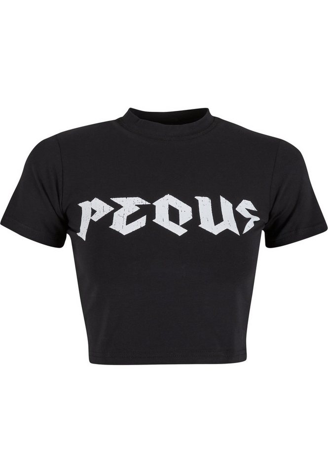 PEQUS T-Shirt PEQUS PEQUS Band Logo Crop Tops (1-tlg) von PEQUS