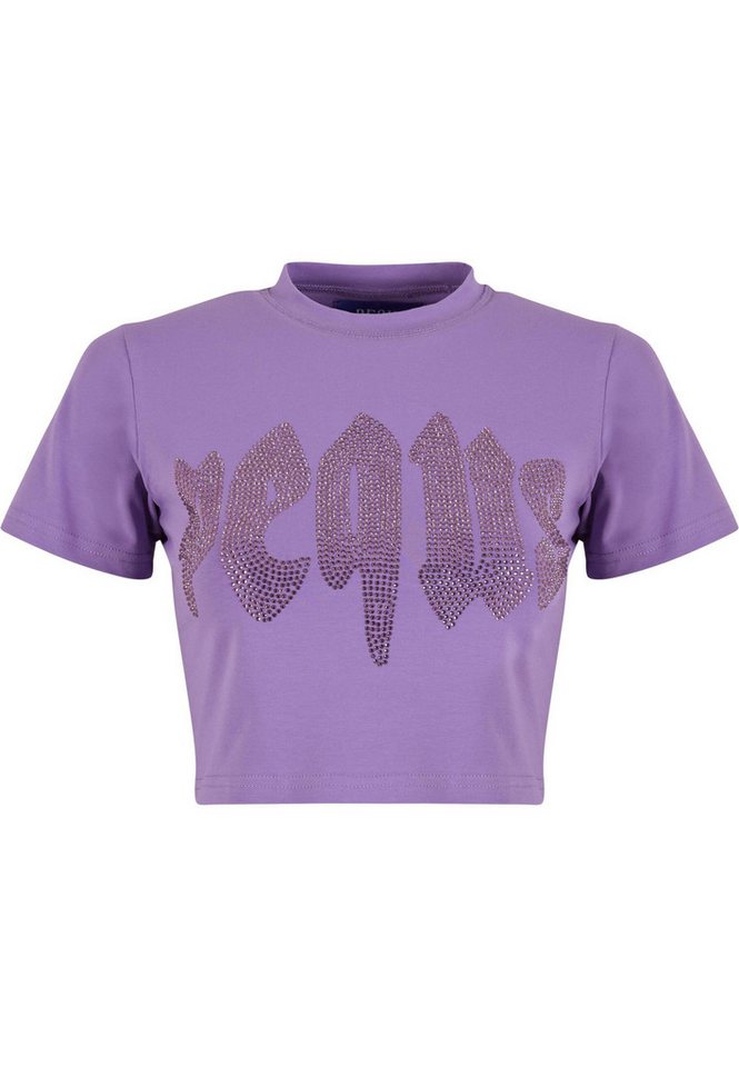 PEQUS T-Shirt PEQUS PEQUS Rhinestone Mythic Logo Top (1-tlg) von PEQUS