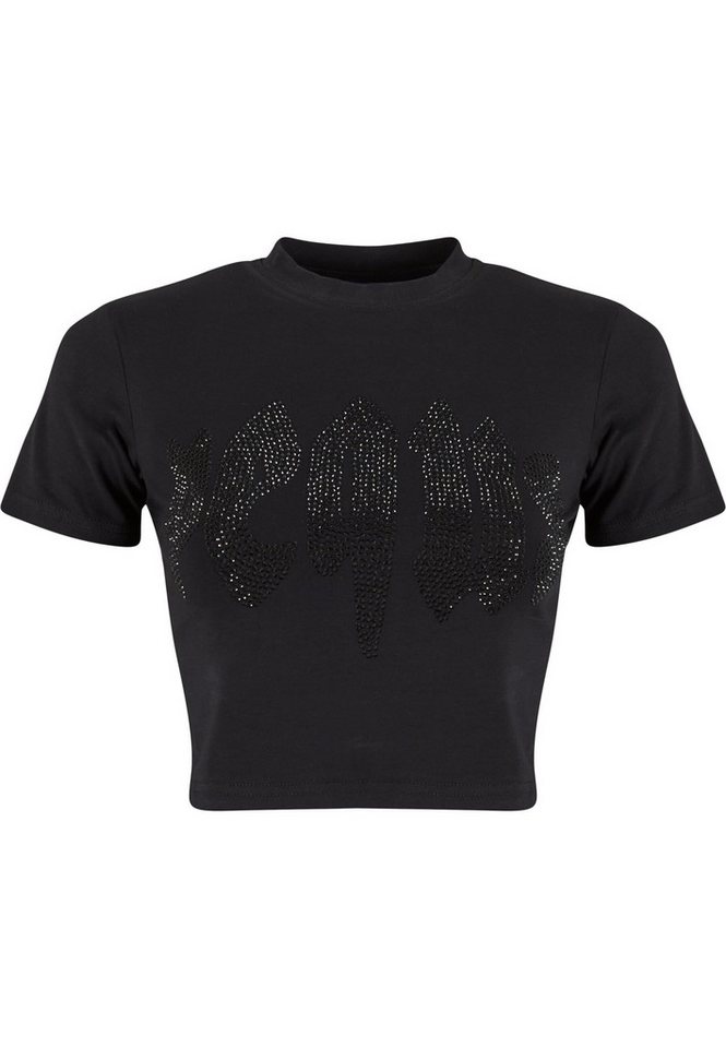 PEQUS T-Shirt PEQUS PEQUS Rhinestone Mythic Logo Top (1-tlg) von PEQUS