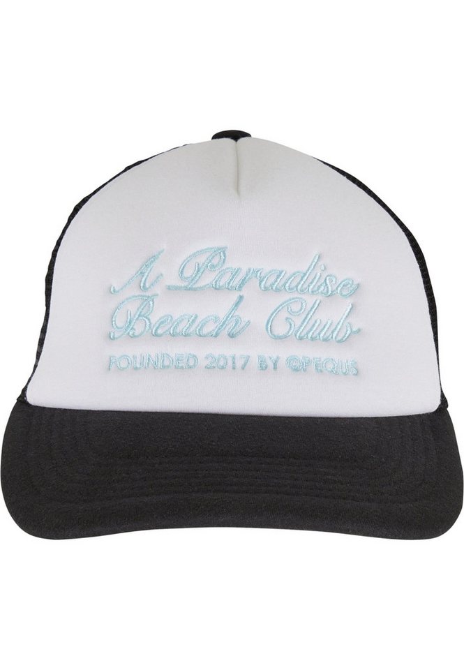 PEQUS Trucker Cap PEQUS PEQUS A Paradise Beach Club Curved Logo Trucker Cap von PEQUS