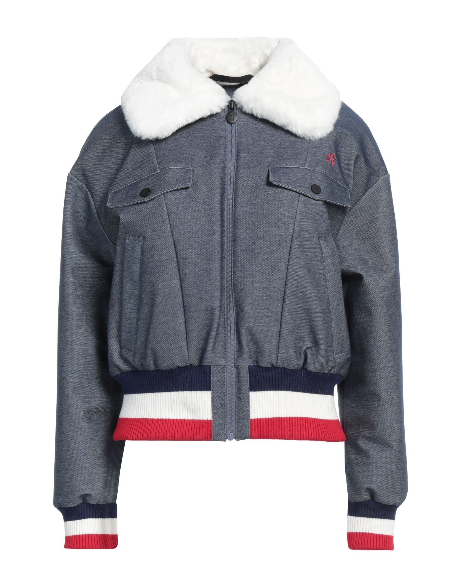 PERFECT MOMENT Jeansjacke/-mantel Damen Blau PERFECT MOMENT Jeansjacke/-mantel Damen Blau von PERFECT MOMENT