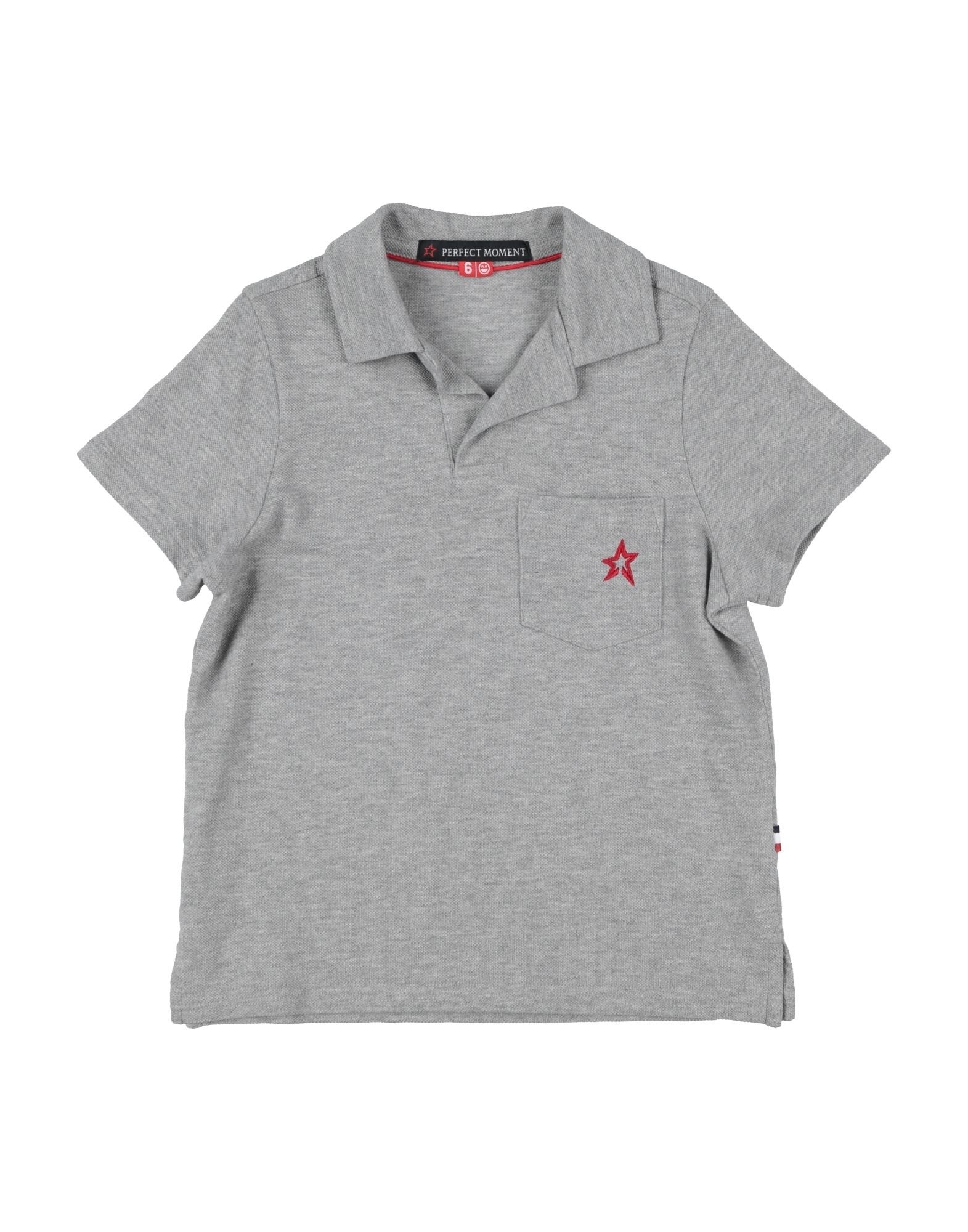 PERFECT MOMENT Poloshirt Kinder Grau von PERFECT MOMENT