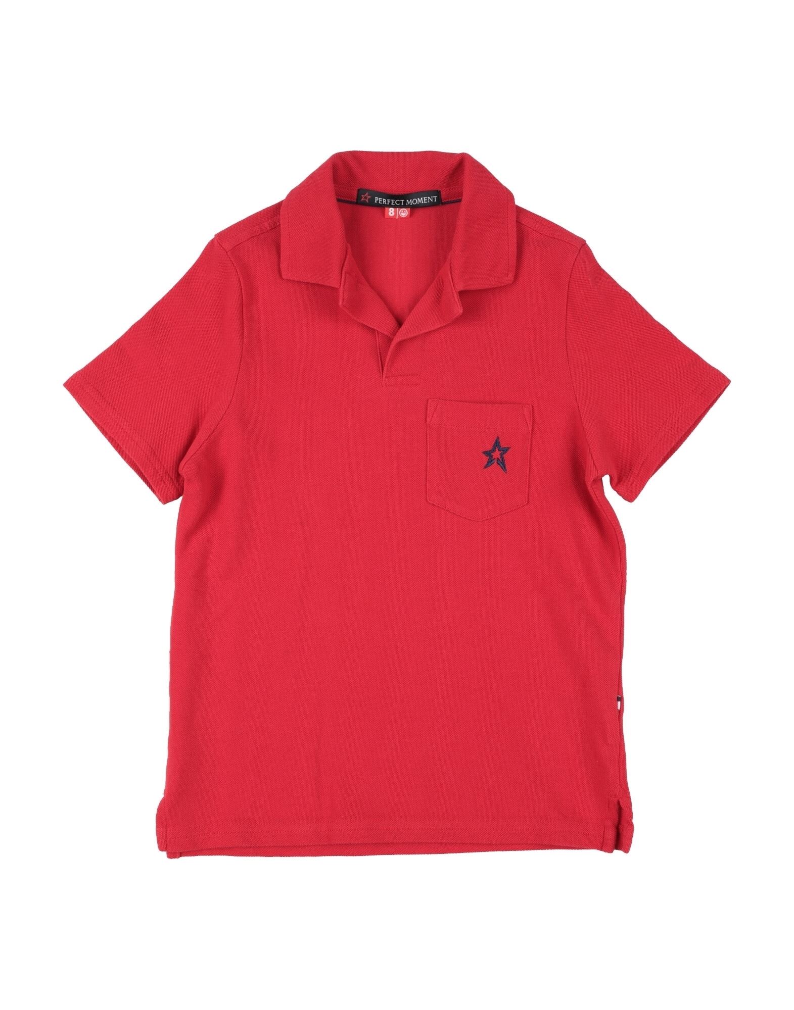 PERFECT MOMENT Poloshirt Kinder Rot von PERFECT MOMENT