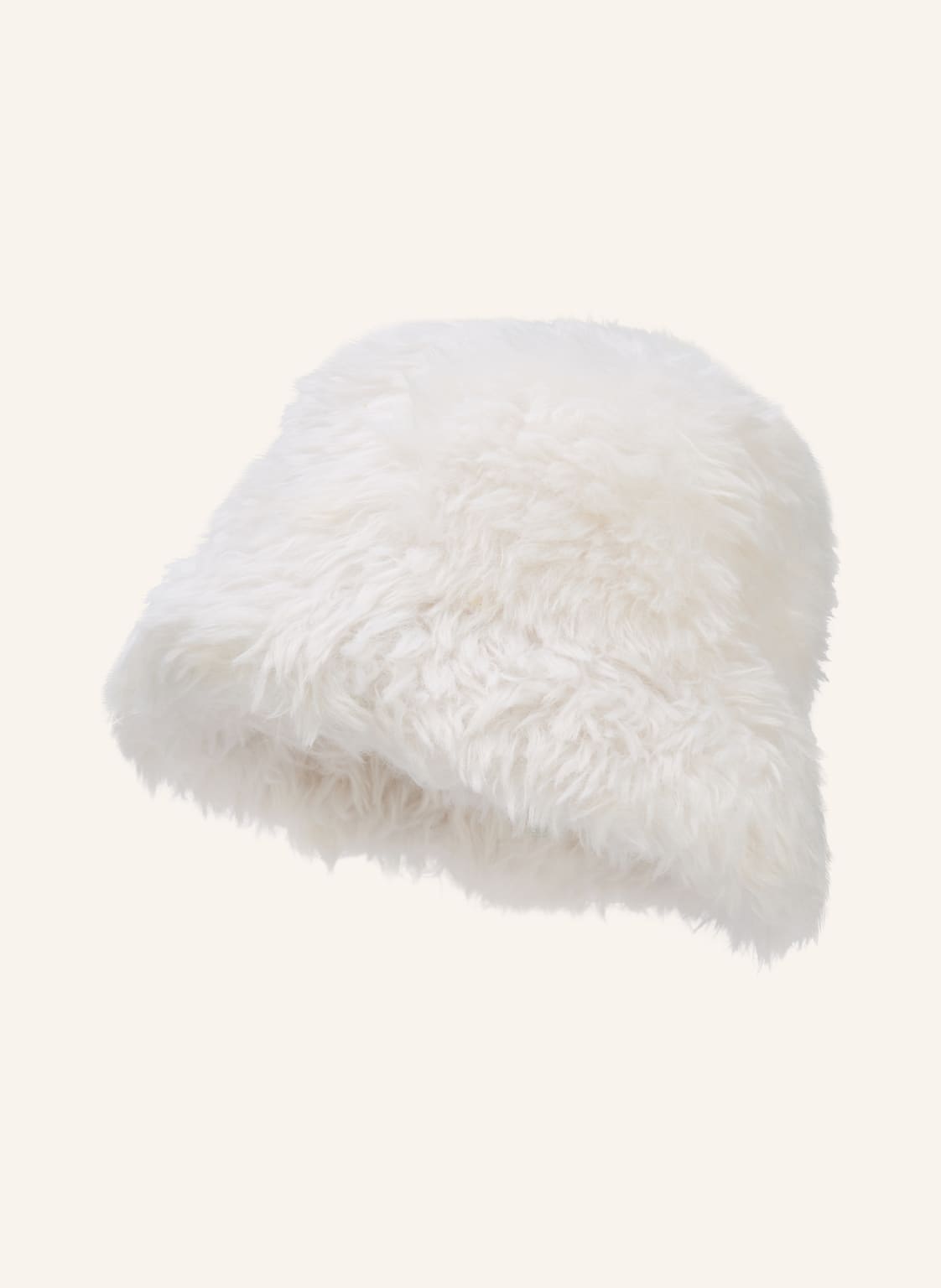 Perfect Moment Bucket-Hat Aus Kunstfell weiss von PERFECT MOMENT