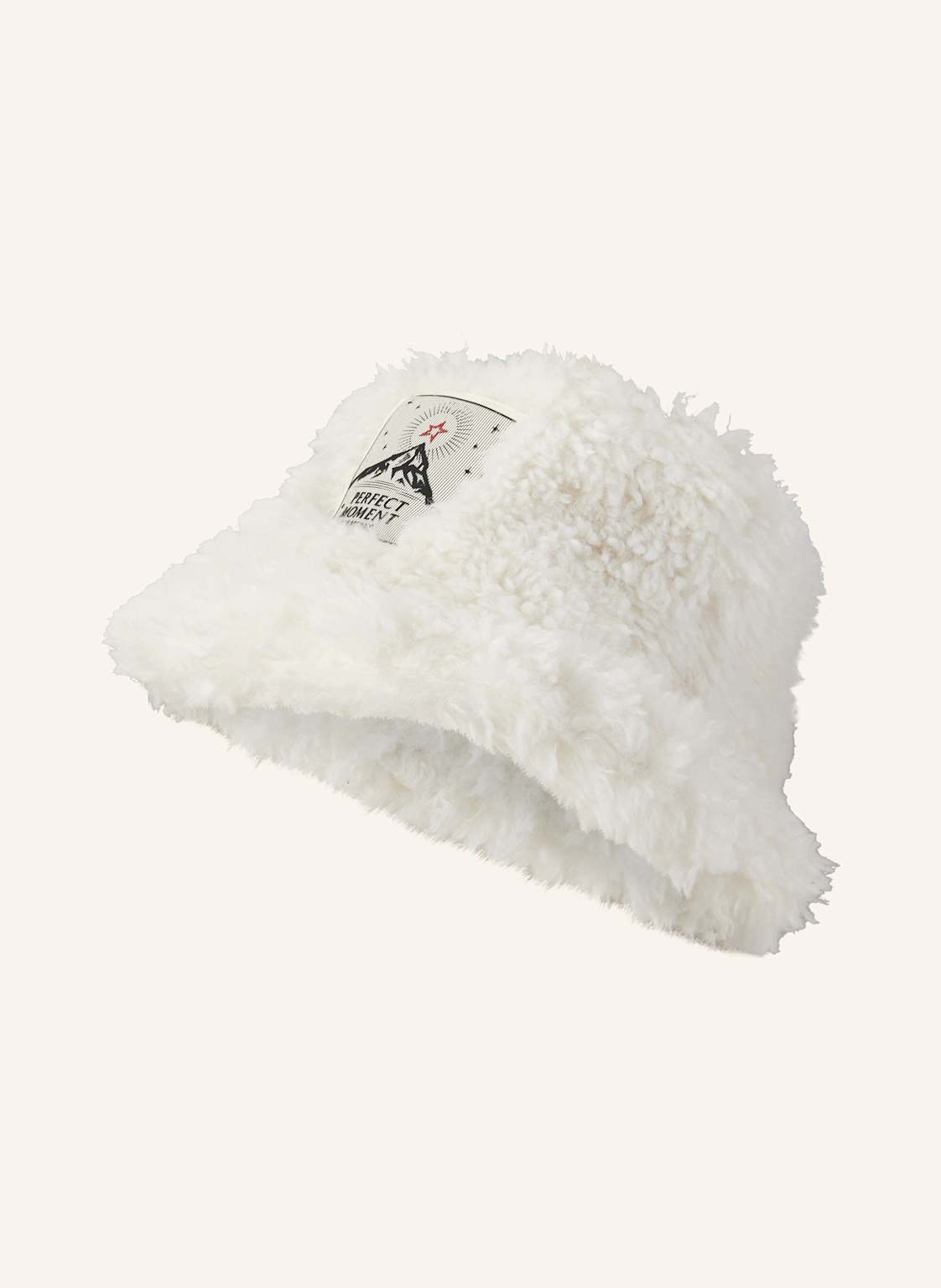 Perfect Moment Bucket-Hat Aus Kunstfell weiss Perfect Moment Bucket-Hat Aus Kunstfell weiss von PERFECT MOMENT