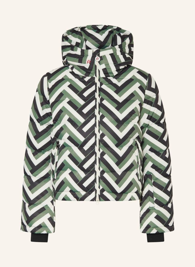 Perfect Moment Daunen-Skijacke Polar Flare gruen von PERFECT MOMENT