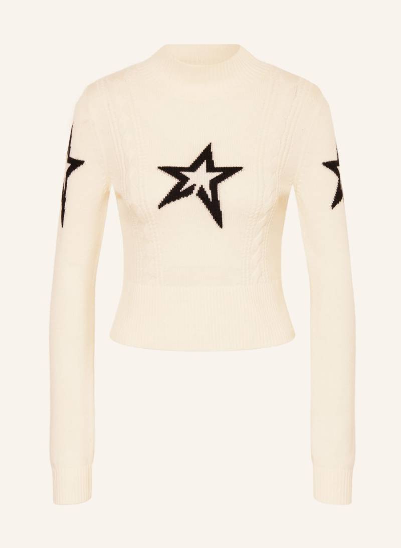 Perfect Moment Pullover Cable Aus Merinowolle weiss Perfect Moment Pullover Cable Aus Merinowolle weiss von PERFECT MOMENT