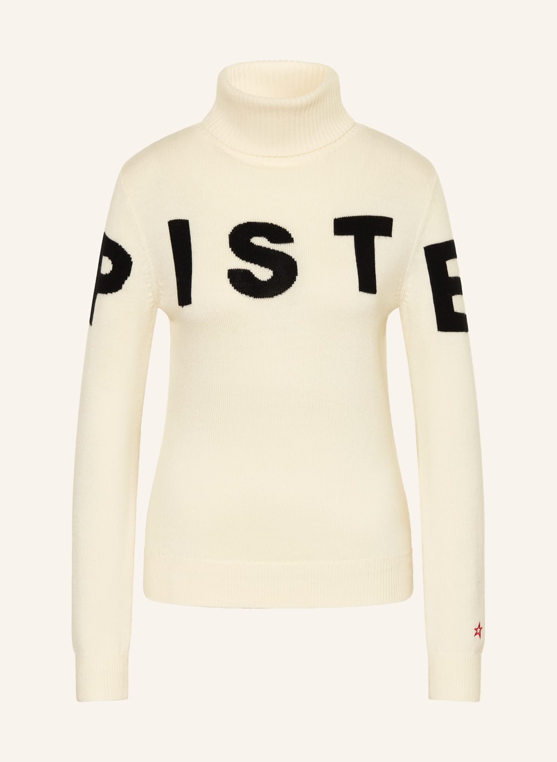 Perfect Moment Pullover Piste Aus Merinowolle weiss von PERFECT MOMENT