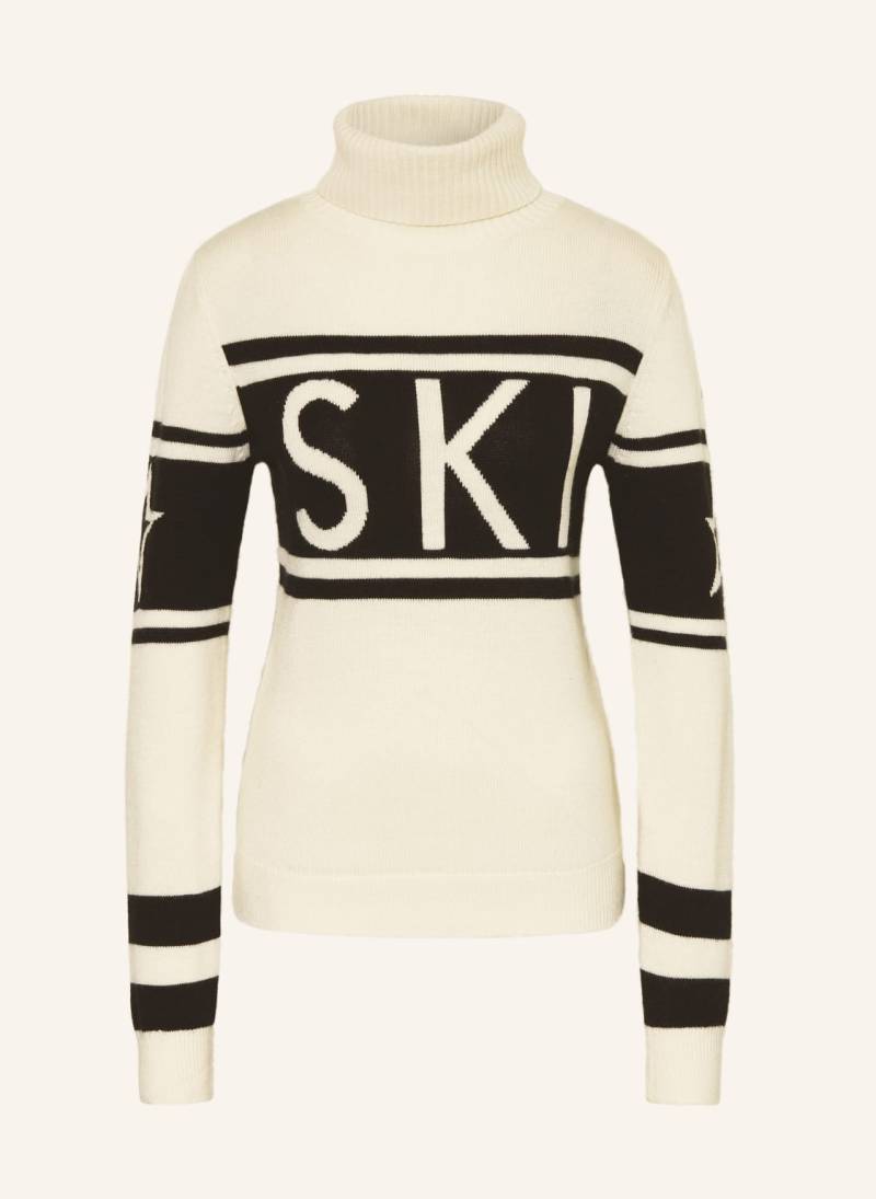 Perfect Moment Pullover Schild Aus Merinowolle weiss Perfect Moment Pullover Schild Aus Merinowolle weiss von PERFECT MOMENT