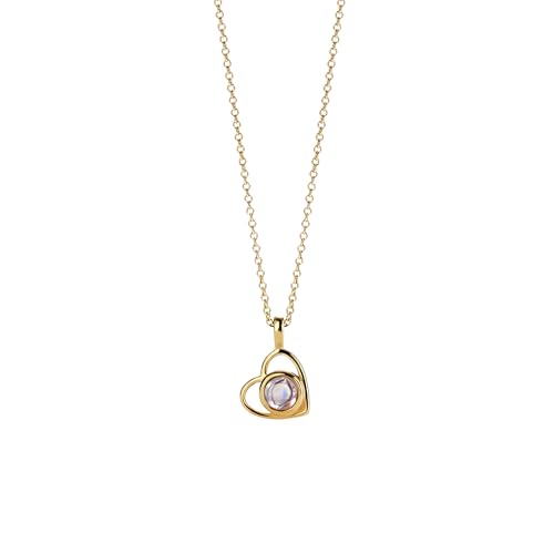 PERIMADE Halskette mit Herzprojektion und Bild innen, personalisierter Foto-Anhänger für Frauen, individueller Text und Liebe in 100 Sprachen, Charm-Halskette, 925er Sterlingsilber, Gedenkschmuck PERIMADE Halskette mit Herzprojektion und Bild innen, personalisierter Foto-Anhänger für Frauen, individueller Text und Liebe in 100 Sprachen, Charm-Halskette, 925er Sterlingsilber, Gedenkschmuck von PERIMADE