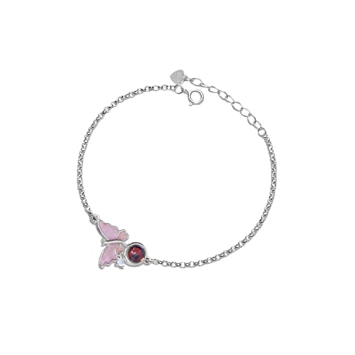PERIMADE Individuelles Schmetterlings-Armband mit Bild im Inneren – personalisiertes Foto-Projektionsarmband – individueller Text & Liebe in 100 Sprachen aus Sterlingsilber, Gedenkgeschenk für Frauen von PERIMADE