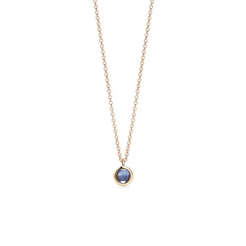 PERIMADE Personalisierte Foto-Halskette, personalisierbar, runder Anhänger mit Text und Liebe in 100 Sprachen, Sterlingsilber, Kreis-Charm-Halskette, Gedenkgeschenk für Frauen, one size, Sterling von PERIMADE