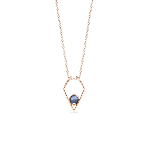 PERIMADE Personalisierte Foto-Projektions-Halskette, personalisiertes Bild, Gedenk-Ringhalter, individueller Text und Liebe in 100 Sprachen, Ringhalter, zierlicher 925er-Sterlingsilber-Schmuck für von PERIMADE