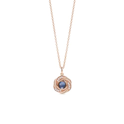 PERIMADE Personalisierte Foto-Projektions-Halskette mit Bild im Inneren, individueller Text und Liebe in 100 Sprachen, Gedenk-Anhänger, personalisierter CZ-Rosen-Charm-Halskette PERIMADE Personalisierte Foto-Projektions-Halskette mit Bild im Inneren, individueller Text und Liebe in 100 Sprachen, Gedenk-Anhänger, personalisierter CZ-Rosen-Charm-Halskette von PERIMADE
